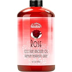 Best Rose Essential Oil 16oz Bulk Rose Oil Aromatherapy Rose Essential Oil for Diffuser, Soap, Bath Bombs, Candles, and More
