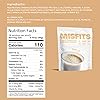 Misfits Vegan Protein Powder, Vanilla, 20g Plant Based Protein Shake, Low Calorie, No Added Sugar, Non Dairy, Non GMO, Plastic Free Packaging, 500g