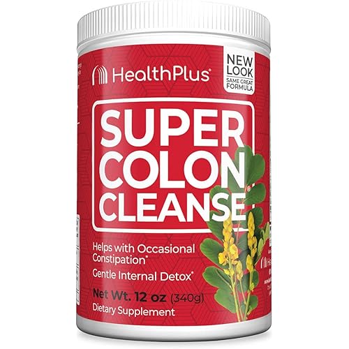 Health Plus Super Colon Cleanse: 10-Day Cleanse -Detox | More than 1 Cleanse, 12 Ounces