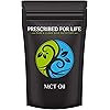 Prescribed for Life MCT Oil Powder from Coconut & Palm Oils | Natural Brain Booster | MCT Keto Powder for Coffee, Smoothies, and Baking | Medium-Chain Triglycerides | Gluten Free, Vegan, 4 oz 113 g