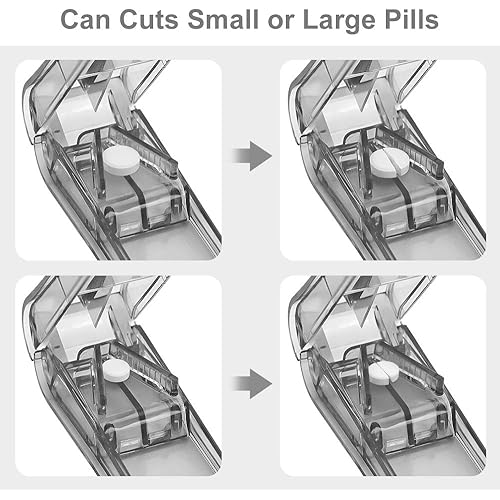 Pill Cutter for Small Pills, Pill Splitters, Vitamin Splitter, Vitamin Cutter, Tablet Splitter, Tablet Cutter