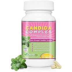 Cyrixs Health Candida Complex | Boost Your Immune System | All Natural Gut Cleanse with Herbs, Antifungals, Enzymes and Probiotics | Eliminates Candida | Prevents Reoccurrence