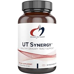 Designs for Health UT Synergy - 500mg D-Mannose with Horsetail, Nettle, Hibiscus Bearberry Leaf - Healthy Urinary Tract Support - Non-GMO Gluten-Free Supplement 60 Capsules