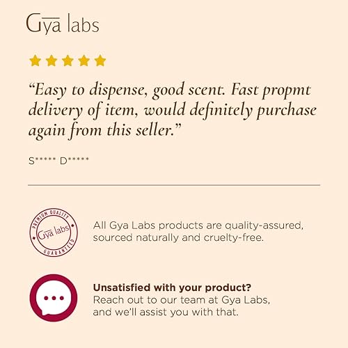 Gya Labs Marjoram Essential Oil 10ml - Sweet, Minty Scent