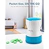 TookMag Pill Grinder Pill Crusher Grinder with Pill Box Container - Grind and Pulverize Pills and Tablets to Fine Powder, for Feeding Tubes, Kids or Dogs, Cat Blue