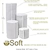 GT Soft Woven Cotton Bandage with Single Hook & Loop Closure - Variety, 8 Pack