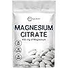 Magnesium Supplement, Elemental Magnesium 450mg Per Serving as Magnesium Citrate, 240 Caplets, Helps Maintain Healthy Bones, Teeth, Proper Muscle & Heart Function