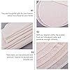 Hemoton 30Pcs Steamer Mesh Pads Pure Cotton Round Reusable Steamer Liners Non- Stick Steamer Mat Breathable Cloth Filters for Steaming Baking 34cm