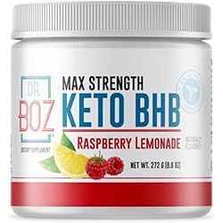 Dr. Boz Keto BHB Powder [Exogenous Ketones Supplement] - Best Keto Supplement for Weight Loss - Keto Supplement | Keto Shake – Keto Diet BHB Powder - [Raspberry Lemonade 244g]