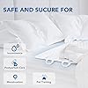 OasisSpace Positioning Bed Pad with Handles - 2 Pack Waterproof Reusable Incontinence Underpad with 4 Straps, Washable Underpad on Hospital & Home Care, Super Absorbent & Soft Top Layer, 34'' x 36'&#39