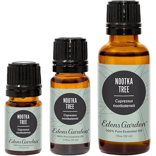 Edens Garden Nootka Tree Essential Oil, 100% Pure Therapeutic Grade Undiluted Natural Homeopathic Aromatherapy Scented Essential Oil Singles 5 ml