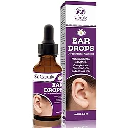 Natural Ear Drops for Ear Infection Treatment – Homeopathic Eardrops for Adults, Kids, Baby, Pets – Relieves Ear Aches, Infections, Swimmer's Ear, Loosens Wax – Kids Safe Ear Treatment Made in USA