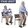 StrongArm Comfort Cane Self Standing Lightweight Adjustable Walking Cane Stabilizes Wrist & Provides Extra Support & Stability Ergonomic Forearm Grip Canes for Men & Women FSAHSA Eligible