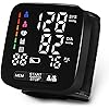 Wrist Blood Pressure Monitor, Tovendor Home Automatic Blood Pressure Cuff Wrist with 2 AAA Battery and Portable Carrying Case, 2 90 Reading Memory Dual Users Mode