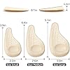 Dr. Shoesert Supination & Over-Pronation Inserts, Medial & Lateral Heel Insoles for Foot Alignment, Knee Pain, Bow Legs, Osteoarthritis - 2 Pairs Medium - Women's 8-11.5|Men's 6-10.5