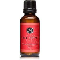 Red Poppy Fragrance Oil - Premium Grade Scented Oil - 30ml