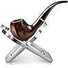 AILE Tobacco Pipe Stand Holder - Stainless Steel Portable Foldable - For Single Pipe