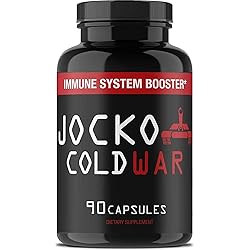 Jocko COLDWAR Immune System Support - Zinc, Vitamin C, D3, Garlic Extract - 30 Day Boost Immunity