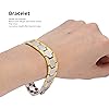Magnet Bracelet, Pain Relief Magnetic Therapy Bracelet Length Adjustable Firm Sturdy for Daily Life for Christmas Parties