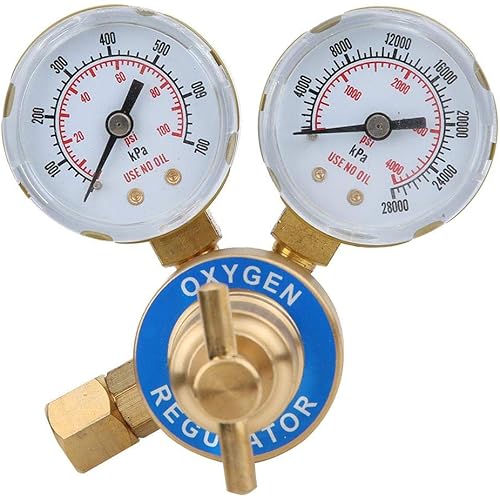 Professional Oxygen Regulator Oxygen Meter Pressure Reducer Gauge for Industry for FactorySmall Valve Body oxygen-CGA540 Inner Teeth