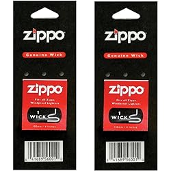 Zippo Genuine Replacement Wicks 2 Set