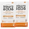 Molly's Suds Original Laundry Detergent Powder | Natural Laundry Detergent for Sensitive Skin | Earth-Derived Ingredients, Stain Fighting | Citrus Grove Scented, 2 Pack 240 Loads Total