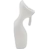 Healthstar Contoured Female Urinal, Easy Clean Urination Device for Women 2 Pack