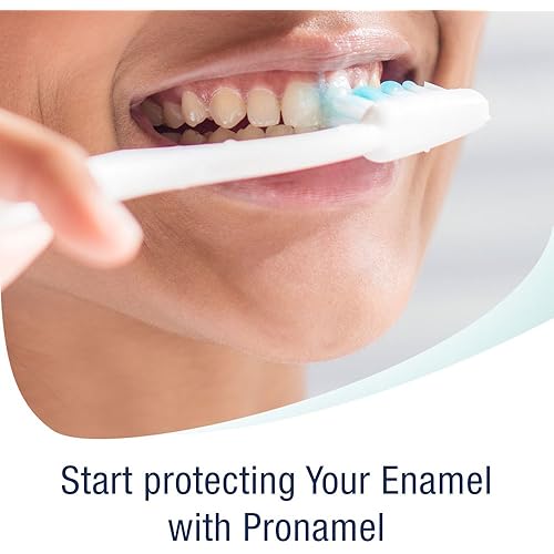 Sensodyne Pronamel Daily Protection Enamel Toothpaste for Sensitive Teeth, to Reharden and Strengthen Enamel, Mint Essence - 4 Ounces Pack of 3