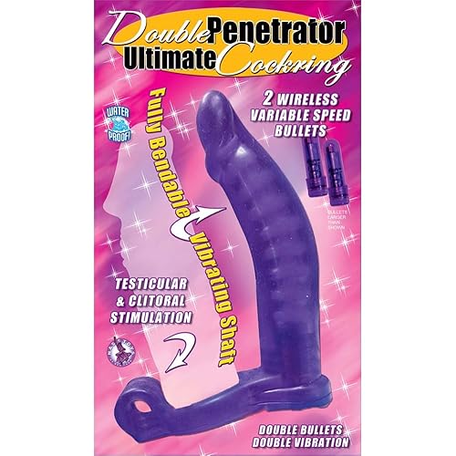 Nasstoys Double Penetrator Ultimate Cockring Purple