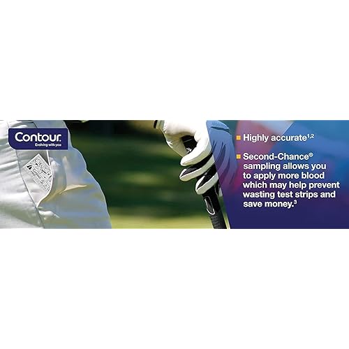 Contour Next ON The GO Blood Glucose Test Strips, 15 Count