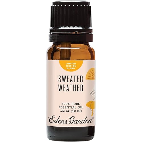 Edens Garden Sweater Weather Limited Edition Fall Essential Oil Synergy Blend, 100% Pure Therapeutic Grade Undiluted NaturalHomeopathic Aromatherapy Scented Essential Oil Blends 10 ml