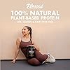 BLESSED Plant Based Protein Powder – 23 Grams, All Natural Vegan Friendly Pea Protein Powder, Gluten Free, Dairy Free & Soy Free, 30 Serves Chocolate Mylk