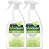 Biokleen Bac-Out Stain Remover for Clothes & Carpet - 32 Ounce 2 Pack - Natural Enzymatic Foam Spray, Destroys Stains & Odors Safely, for Pet Stains, Laundry, Diapers, Wine, Carpets, Eco-Friendly, Plant-Based