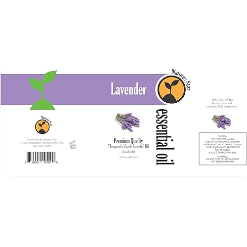 16oz - Bulk Size Lavender Essential Oil 16 Ounce Total - Therapeutic Grade Essential Oil - 16 Fl Oz Bottle