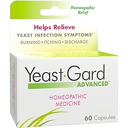 YeastGard Advanced Homeopathic Remedy Capsules - 60 count Bottle