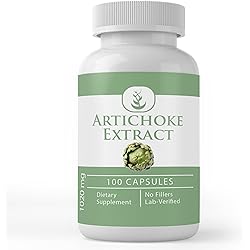 Pure Original Ingredients Artichoke Extract 100 Capsules Always Pure, No Additives Or Fillers, Lab Verified