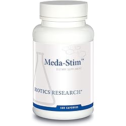 Biotics Research MEDA Stim Supports Endocrine Function, Nutritional Support for The Thyroid Gland, Healthy T3, T4, Thyroxine Levels, Metabolic Health. Contains Iodine, Selenium, Magnesium. 100 caps