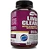 NutriFlair® Liver Cleanse, Detox & Support with Milk Thistle Detoxifier and Regenerator, 60 Veggie Capsules packaging may vary
