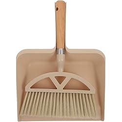 Hemoton Portable Dustpan Broom Cleaning Tool: Table Hair Removal Brush Broom Pet Dog Cat Hair Cleaner Household Small Sweeping Broom