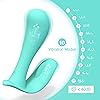 Wearable Panty Vibrator for G Spot Clitoral Stimulation, Remote Control Vibrating Panties with 10 Vibration Modes, Butterfly Stimulator Adult Sex Toys for Women Couples, Blue
