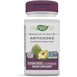 Nature's Way Artichoke, Supports Digestion, 60 Capsules
