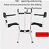 RASHIV Multifunctional Electric Lift, Electric Patient Lift Transfer Chair, Home Lift Care Aid for The Elderly, 180° Opening and Closing, Load-Bearing 135kg