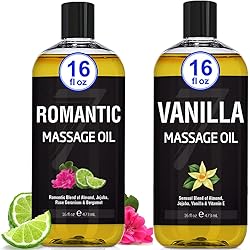 Romantic Massage Oil & Vanilla Massage Oil