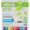 Vega One All in One Nutritional Shake French Vanilla - Plant Based Vegan Protein Powder, Non Dairy, Gluten Free, Non GMO, 29.2 Ounce Pack of 1