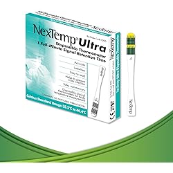 NexTemp® Ultra Single-Use Thermometers: Individually Wrapped 100-pack, Provides Superior Accuracy and Maximum Infection Control. Perfect for Businesses, Schools, First-Aid, Home, and Travel! Celsius