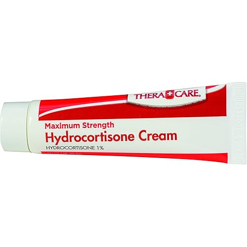 Thera|Care Hydrocortisone Cream | Maximum Strength | Itch Irritation and Rash Relief | 1 oz