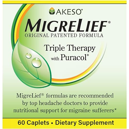 MigreLief® Nutritional Support Kit for Migraine & Headache Sufferers - MigreLief Original Daily Formula MigreLief-Now Fast-ActingAs-Needed Formula - Supplement Bundle Pack - 1 Month Supply