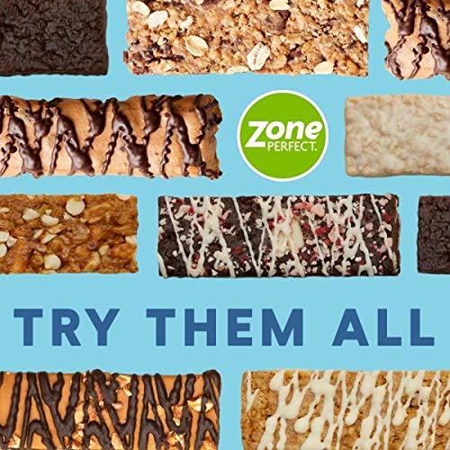 ZonePerfect Protein Bars, 18 vitamins & minerals, 14g protein, Nutritious Snack Bar, Fudge Graham, 36 Count