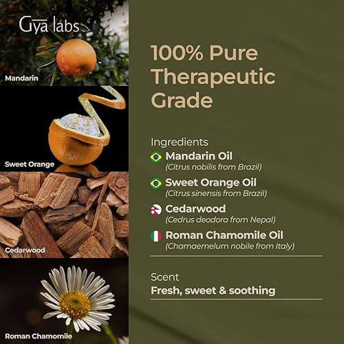 Gya Labs Bedtime Essential Oil Blend 10ml - Calming & Relaxing