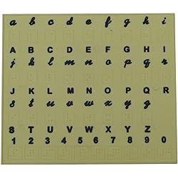 Braille Alphabet Tray